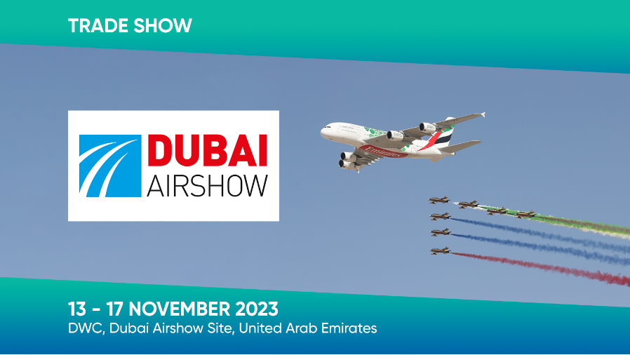 حضور معرض دبي للطيران 2023 في يومي 13 و 17 نوفمبر الجاري