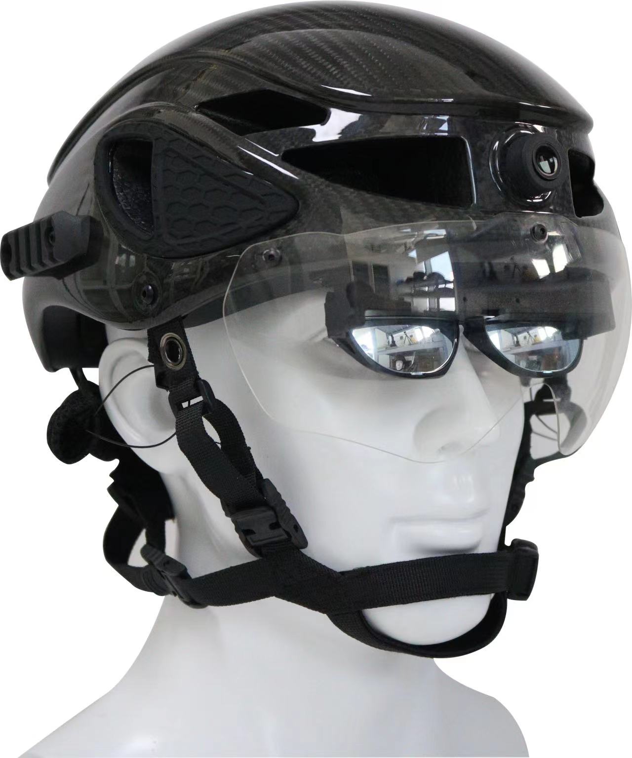 سي 80 Color Night Vision Helmet with Voice Control and Position (باللغة الإنجليزية)